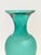 1990s Teal Polished Hand-Blown Murano Glass Vase by Vetrarti, 1990s For Sale - Image 5 of 11
