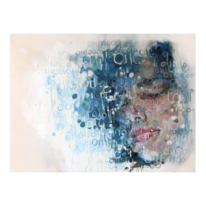 Christina Major Oil on Canvas Titled: Components of Self