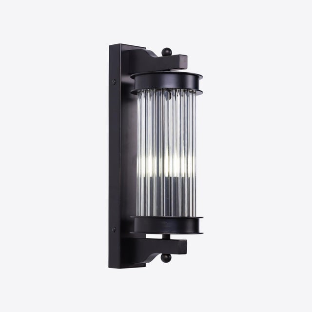 Black Small Black Elon Wall Light from Pure White Lines For Sale - Image 8 of 9