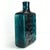 Empoli Brutalist Blue Glass Bottle from Empoli, 1960s For Sale - Image 4 of 11