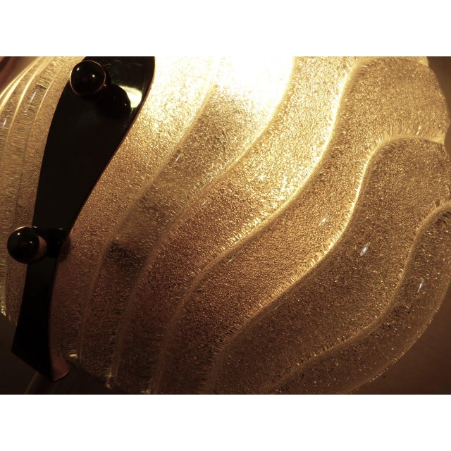 Murano Glass Wall Lamps by Hillebrand 1960s, Set of 2 For Sale - Image 12 of 18