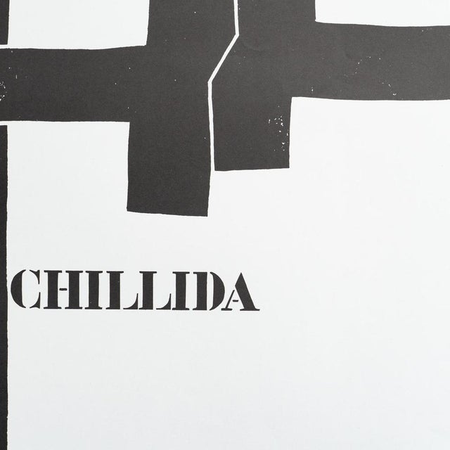 1970s Original Sala Gaspar Poster by Eduardo Chillida, 1971 For Sale - Image 5 of 11