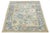 10 X 12 Hand-Knotted Modern Sultanabad – Slate Blue & Sage Wool Area Rug For Sale - Image 4 of 11