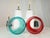 Pendant Lamps with Glass Shades, 1950s, Set of 2 For Sale - Image 9 of 13
