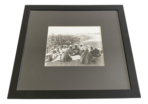 Sahara Desert, Egypt, Black and White Photograph, 1950s, Framed