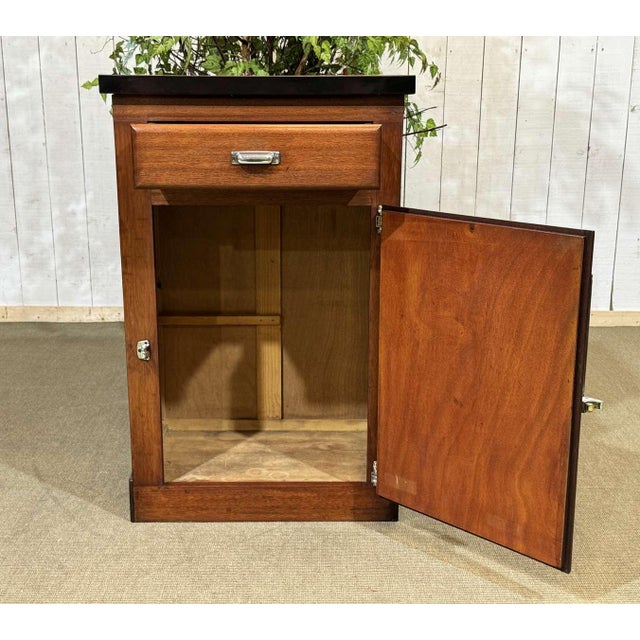 Bistro Buffet in Mahogany with Formica Top, 1950s For Sale - Image 13 of 16