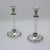 Metal Pair of Empire Period Silver Candlesticks England circa 1820 For Sale - Image 7 of 18