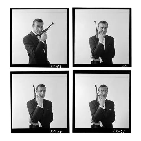 1963 Sean Connery "From Russia With Love" 20x24 Print For Sale