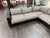 Modernist Bespoke Sectional Sofa, Three Piece For Sale - Image 9 of 12