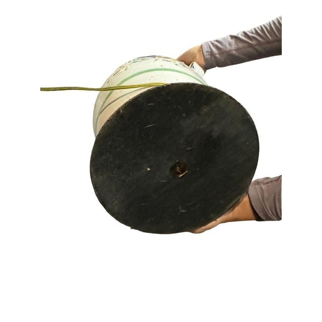 Vintage 1960s Colorful Mexican Pitcher Table Lamps - Set of 2 For Sale - Image 9 of 13