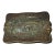 Antique Brass Parthenon Ashtray Catchall For Sale