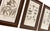 Presented as a coordinated set of three, each engraving is reversibly mounted in a matching 6-by-9-inch archival double...