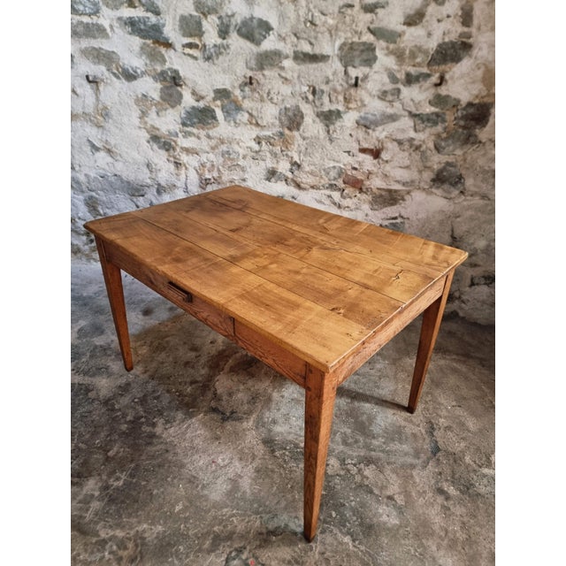 Antique French Country Dining Table, 1890s For Sale - Image 10 of 18