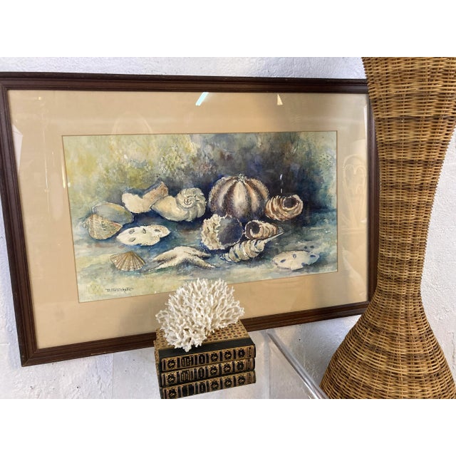 Large Vintage Wicker Vase For Sale - Image 4 of 6