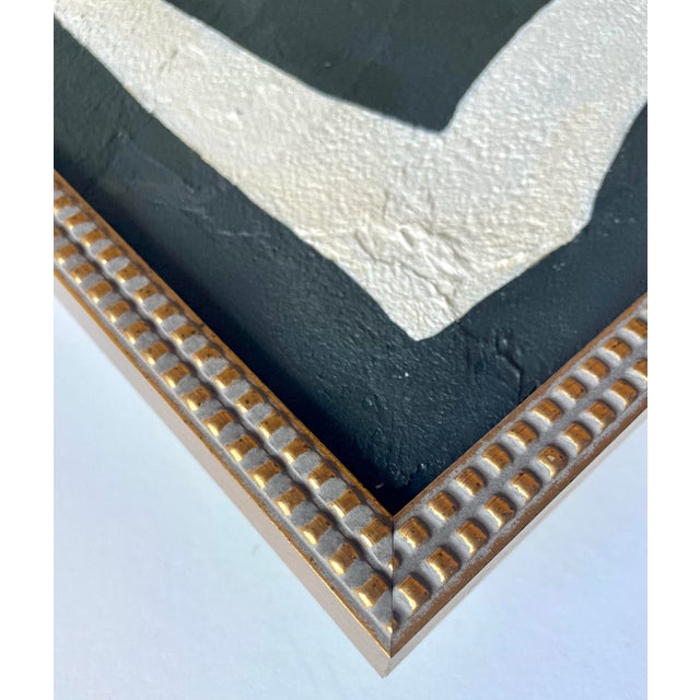 2025 "Paura" Abstract Minimalist Painting on Canvas by Artist r.k. Red For Sale - Image 4 of 4