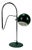 Mid-Century Modern Green Eyeball Desk Lamp, Italy, 1970s For Sale