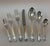 New 1980s Dessert Spoon & Fork, Du Barry - Set of 12 For Sale - Image 4 of 18