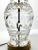 1980s 1980s Waterford Crystal & Brass Electric Small Table Lamp For Sale - Image 5 of 11