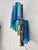 Glass Glass Wall Lamps in Blue Colour by Svend Aage Holm Sorensen for Hazel & Teudt, 1960s, Set of 2 For Sale - Image 7 of 9