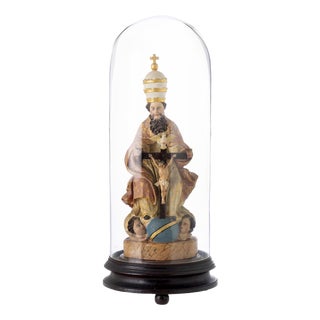 Eternal Father and Holy Trinity Figurine, 1800s For Sale