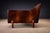 Jd Móveis Brazilian Rosewood Four-Seat Sofa in Warm Oatmeal Bouclé, Brazil, 1960s — Sculptural Form With Rounded Tapered Legs For Sale - Image 4 of 16