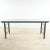 Iron Dining Table with Glass Top For Sale - Image 6 of 6
