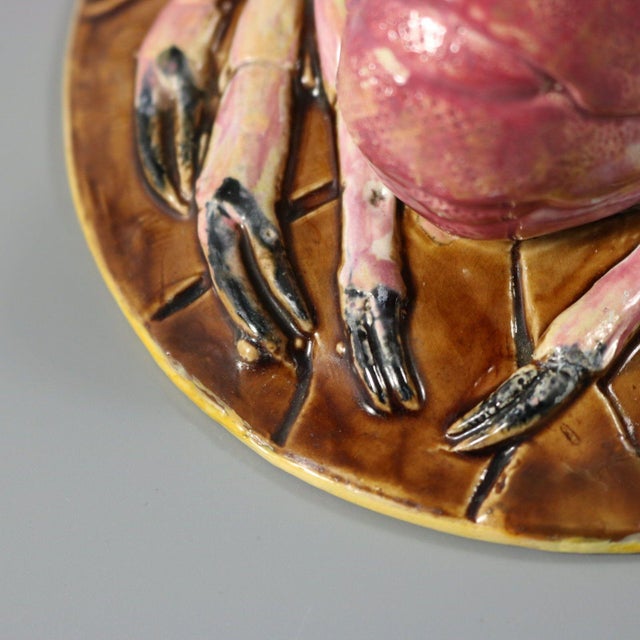George Jones Majolica Lobster Dish For Sale - Image 18 of 18