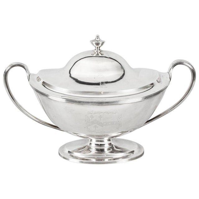 George III Silver Tureen by William Bennett for Birchall and Hayne, 1808 For Sale - Image 18 of 18