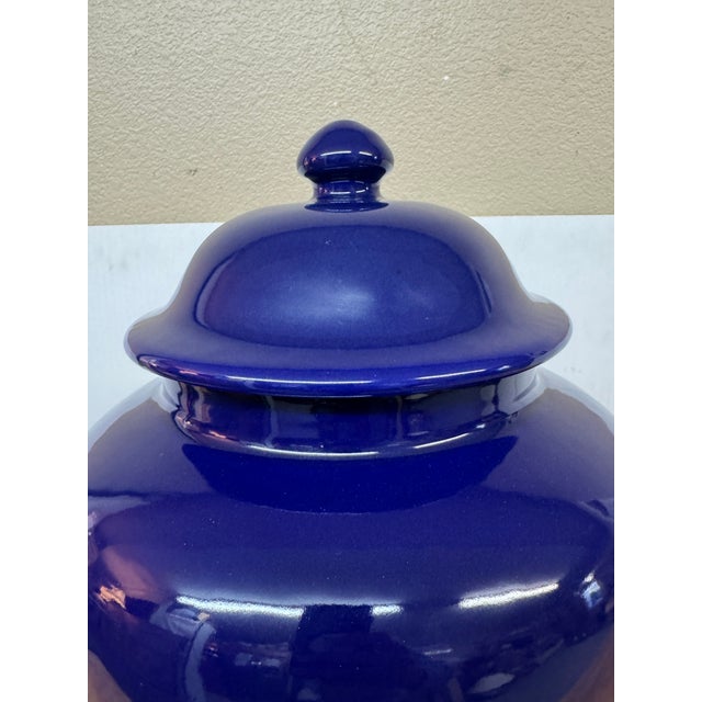 Martino Interiors Ceramic Ginger Jar For Sale - Image 10 of 12