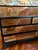 Hand-Painted Vintage Chinoiserie Village Scene Secretary Desk & Bookcase For Sale - Image 13 of 17