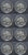 1920s Brunch Plates by Rene Lalique, France, 1927, Set of 6 For Sale - Image 5 of 7