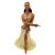 This elegant ceramic figurine by artist Yona Lippin is a prime example of mid-century California Pottery. The hula dancer...