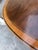 Late 20th Century - Baker Furniture Stately Homes Sheraton Oval Banded Walnut and Birdseye Maple Dining Table - Extraordinary Piece From Grand Rapids For Sale In Saint Louis - Image 6 of 6