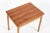 Wood Mid-Century Danish Small Wood Extendable Dining or Game Table by SKM For Sale - Image 7 of 12