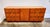 Classic Milo Baughman designed Lane credenza, streamlined rectangular form with integrated pulls, raised on recessed...