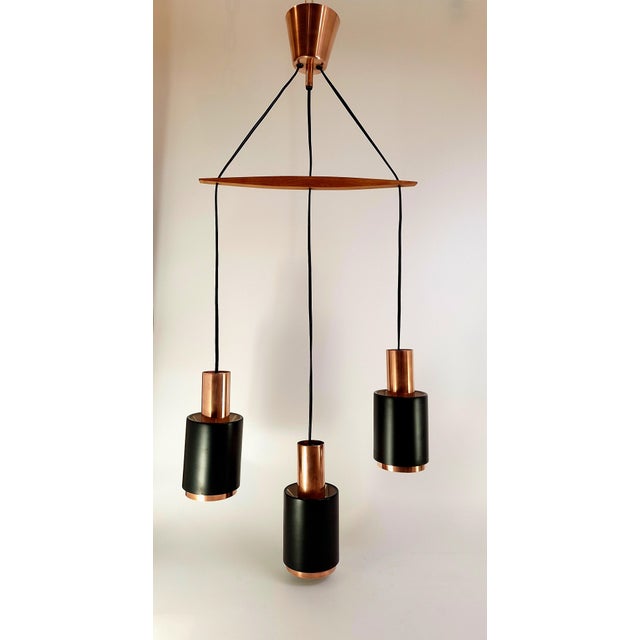 Tunika Pendant Light by Johannes Hammerborg for Fog & Mørup, 1960s For Sale - Image 10 of 10