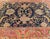 Antique Persian Sultanabad Carpet in Navy Blue Background and Rose Red Border 10'5 X 13' For Sale - Image 14 of 18