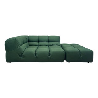 Green Tufty-Time Sofa by Patricia Urquiola for B&B Italia, Set of 2 For Sale