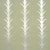 SAMPLE - Schumacher x Celerie Kemble Acanthus Stripe Wallpaper In Metallic On Sage For Sale