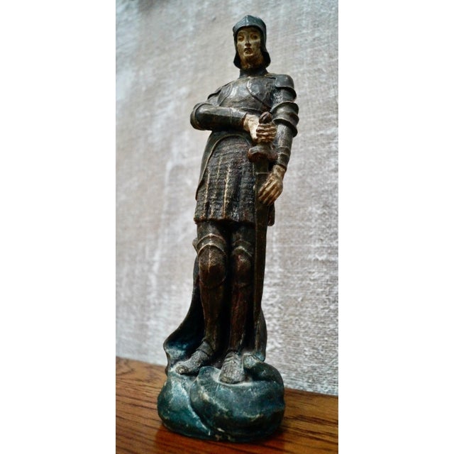 1920s Compton Pottery Figure of Saint George For Sale - Image 5 of 10