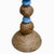 Marc Zimmerman "Stone Perch 5" Glazed Ceramic Totem, 62 Inches Tall, Organic Sphere Forms, Neutral Glaze, Bird Finial, Contemporary Art West Coast For Sale - Image 4 of 7