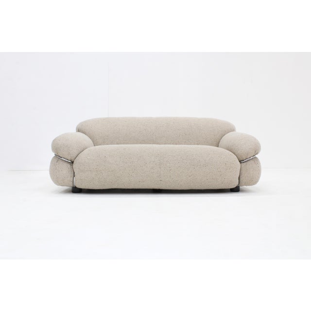 Sesann Sofa by Gianfranco Frattini for Cassina, 1970s For Sale - Image 12 of 16