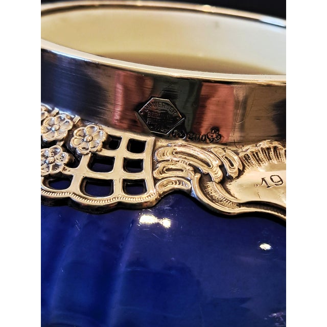 Metal Bowl by J.H. Werner for KPM, Berlin, 1911 For Sale - Image 7 of 10