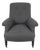 Early 20th Century French Grey Armchair, Circa 1910 For Sale