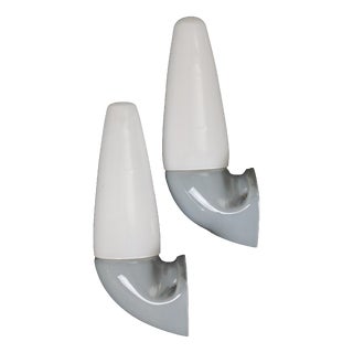 Mid-Century Modern 6035 Wall Lamps by Stig Carlsson for Ifö, 1970s, Set of 2 For Sale