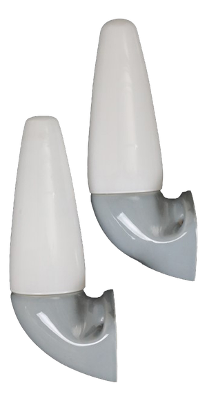 Mid-Century Modern 6035 Wall Lamps by Stig Carlsson for Ifö, 1970s, Set of 2