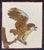 Creams and Gold, Tan Antique American Hooked Rug With a Bald Eagle on a Tree 2'7"x3'1" For Sale - Image 4 of 8