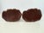 Vintage Mid Century Hand-Painted Quail Figurines on Leafy Bases – A Pair For Sale - Image 10 of 10