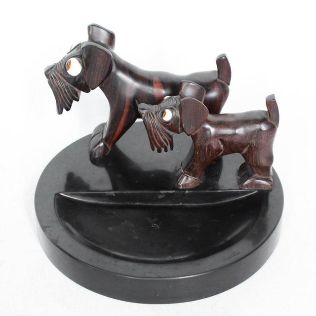 Vintage Dogs Vide Poche, 1930s For Sale - Image 4 of 11