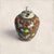 Antique Decorative Ceramic Ginger Jar With Butterfly Motif For Sale In Tampa - Image 6 of 11